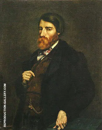 Alfred Bruyas 1853 By Gustave Courbet