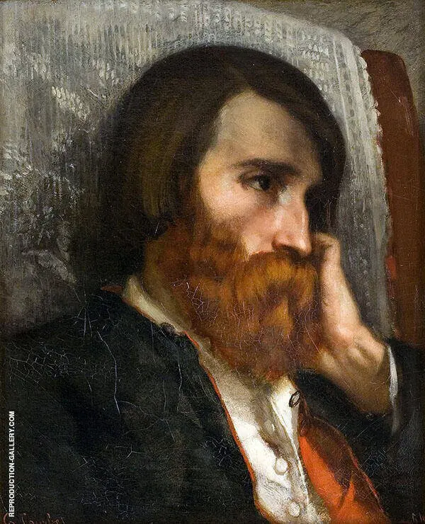 Portrait of Alfred Bruyas 1854 By Gustave Courbet