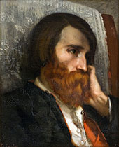 Portrait of Alfred Bruyas 1854 By Gustave Courbet