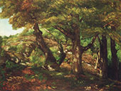 The Fringe of the Forest ca 1856 By Gustave Courbet