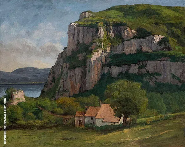 The Rock of Hautepierre ca.1860 By Gustave Courbet