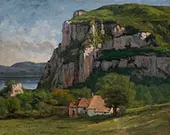 The Rock of Hautepierre ca.1860 By Gustave Courbet
