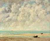 The Calm Sea 1869 By Gustave Courbet