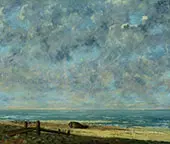 The Sea 1872 By Gustave Courbet
