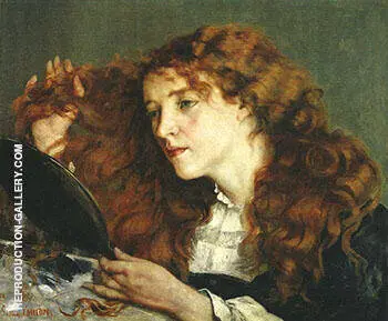 Jo the Beautiful Irishwoman 1866 By Gustave Courbet