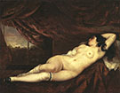 Recling Nude 1862 By Gustave Courbet