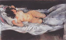 Reclining Nude 1899 By Lovis Corinth