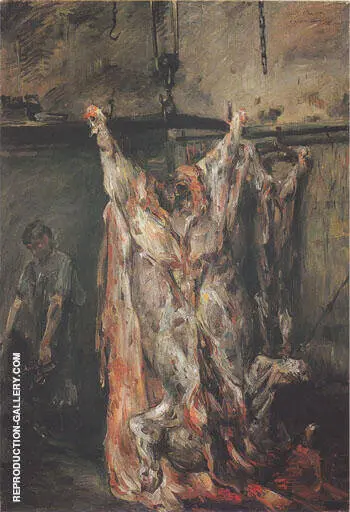The Slaughtered Ox 1905 By Lovis Corinth