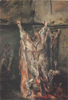 The Slaughtered Ox 1905 By Lovis Corinth