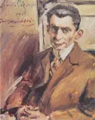 Portrait of Julius Meier Graefe 1917 By Lovis Corinth