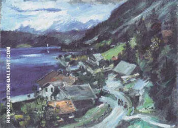 Walchensee Serpentine 1920 By Lovis Corinth