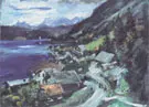 Walchensee Serpentine 1920 By Lovis Corinth
