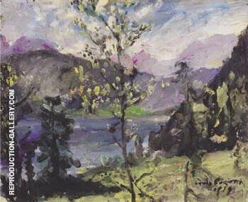 Walchensee Landscape 1919 By Lovis Corinth