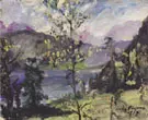 Walchensee Landscape 1919 By Lovis Corinth