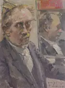 Last Self Portrait 1925 By Lovis Corinth