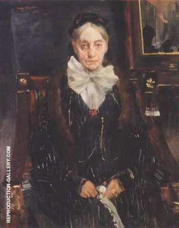 Portrait of Frau Schreiber 1902 By Lovis Corinth