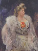 The Singer Frieda Halbe 1905 By Lovis Corinth