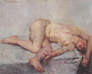 Reclining Female Nude 1907 By Lovis Corinth