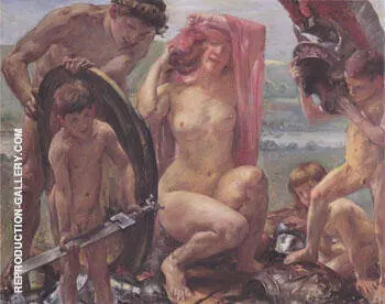 The Weapons of Mars 1910 By Lovis Corinth