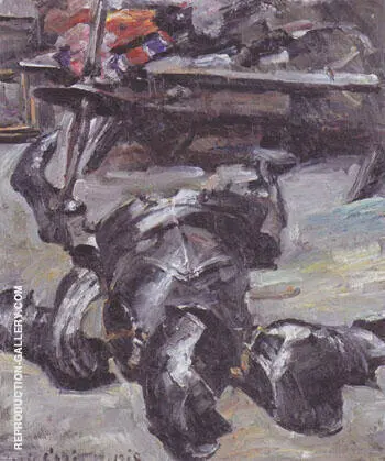 Pieces of Armor in the Studio 1918 By Lovis Corinth