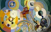 Air Iron and Water 1936 By Robert Delaunay
