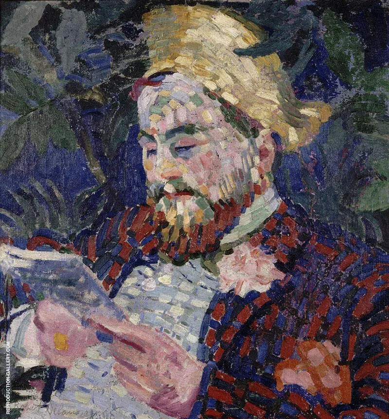 Portrait of Henri Carlier 1906 By Robert Delaunay