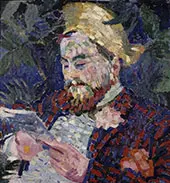 Portrait of Henri Carlier 1906 By Robert Delaunay