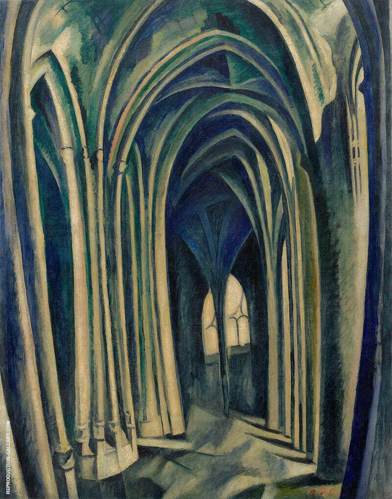 Saint Severin No.3 1909 By Robert Delaunay