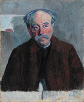 Portrait of the Douanier Rousseau 1914 By Robert Delaunay