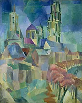 The Towers of Laon 1912 By Robert Delaunay