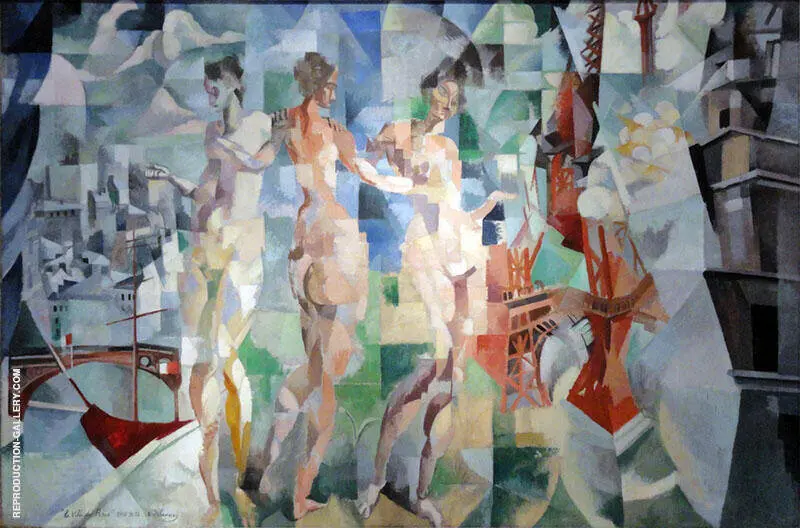 The City of Paris 1910-12 By Robert Delaunay