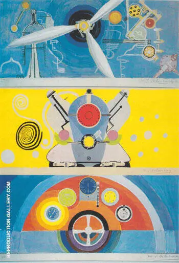 Engine and Control Panel 1936 By Robert Delaunay