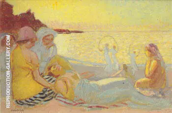 Ariane au crepuscule 1913 By Maurice Denis