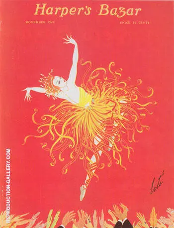 The Winter Fashions Number Harper's Bazaar November 1920 By Erte