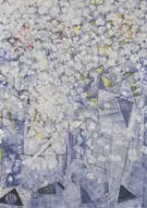 Fillettes Partant Pour la Chasse au Papillon Blanc 1957 By Max Ernst