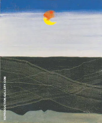 Mer et soleil Signes de navigation 1925 By Max Ernst