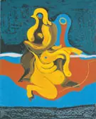 Monument aux Oiseaux 1927 II By Max Ernst