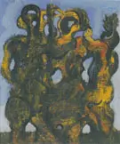 Gestes sauvages pour le Charme II 1927 By Max Ernst