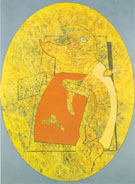 Mangeur d oiseau Figure 1929 By Max Ernst