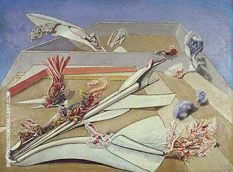 Jardin gobe avions 1935 By Max Ernst