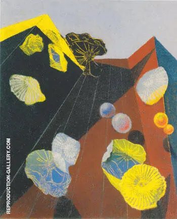 Interieur et paysage 1934 By Max Ernst