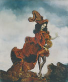 La Fuite or I saw a Grand Duchess who lost her shoe 1940 By Max Ernst