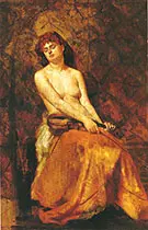 A Musician 1877 By Thomas Wilmer Dewing