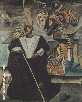 The Emperor from Wahaua c.a. 1920 By Max Ernst