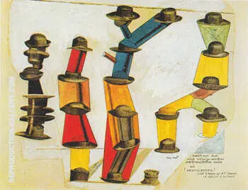 The Hat Makes the Man 1920 By Max Ernst