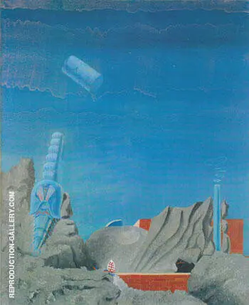 The Year 55 Very Gentle Earthquake c.a. 1922 By Max Ernst