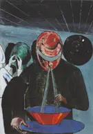 Portrait of Eluard 1921 By Max Ernst