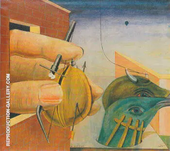 Oedipus Rex 1922 By Max Ernst