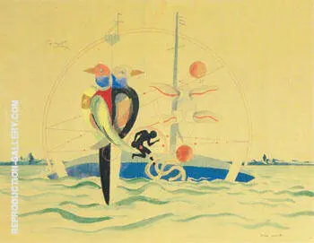 Untitled Man Will Never Understand It 1922-23 By Max Ernst