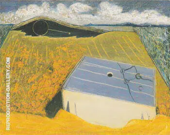 A Very Gentle Earthquake c.a.1923 By Max Ernst